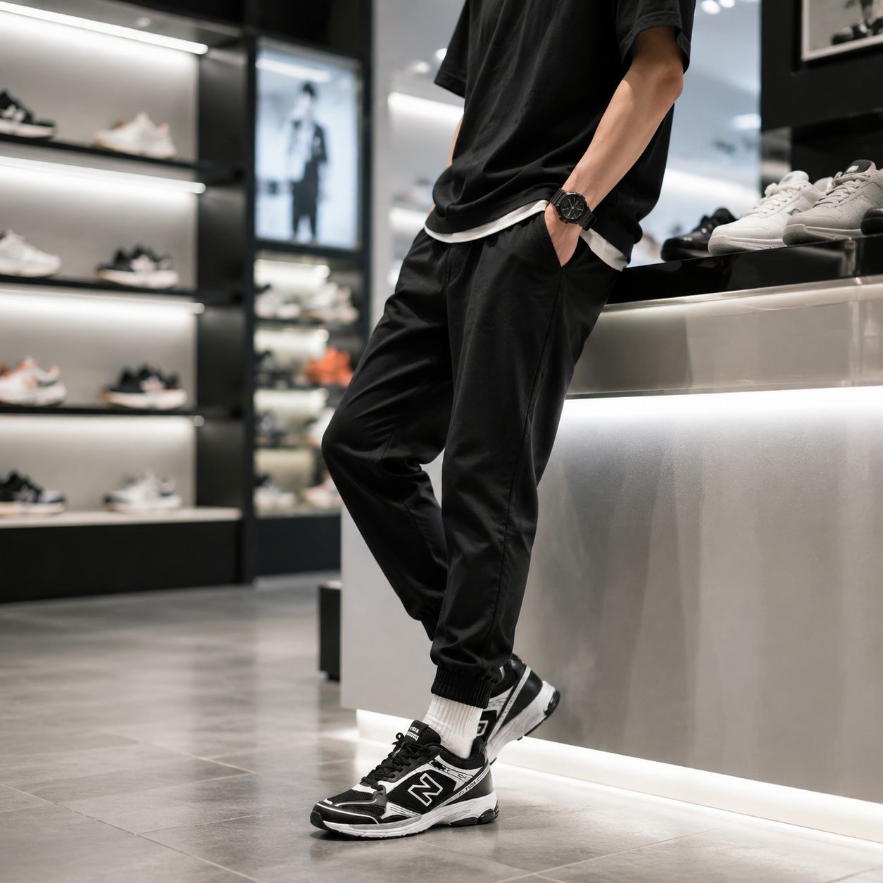 کفش ورزشی نیوبالانس مردانه مدل OGIY-مشکی