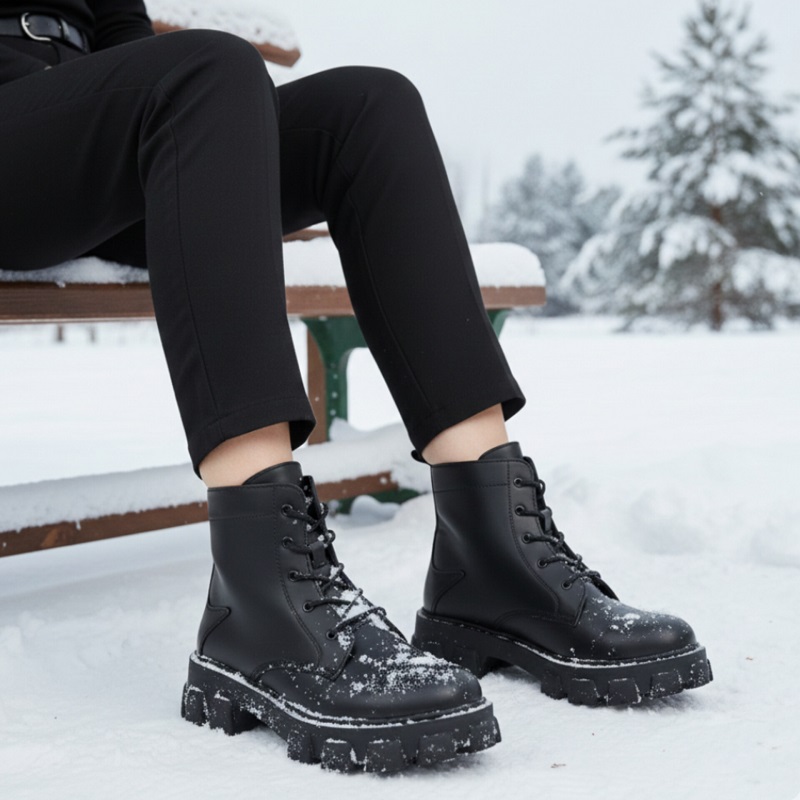 نیم بوت زنانه مشکی مدل Roxana