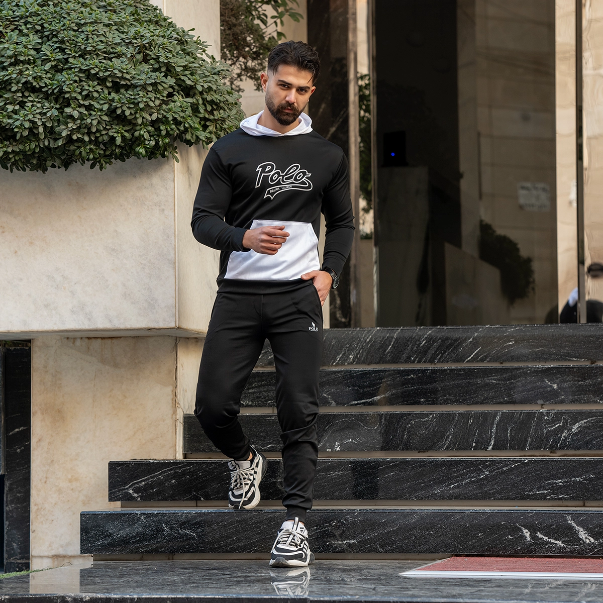 ست هودی شلوارpolo مردانه مدل Ervin